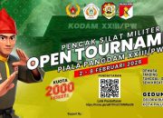 Pencak Silat Militer Open Tournament Piala Pangdam XXIII/PW Digelar 2–8 Februari 2026 di Palu